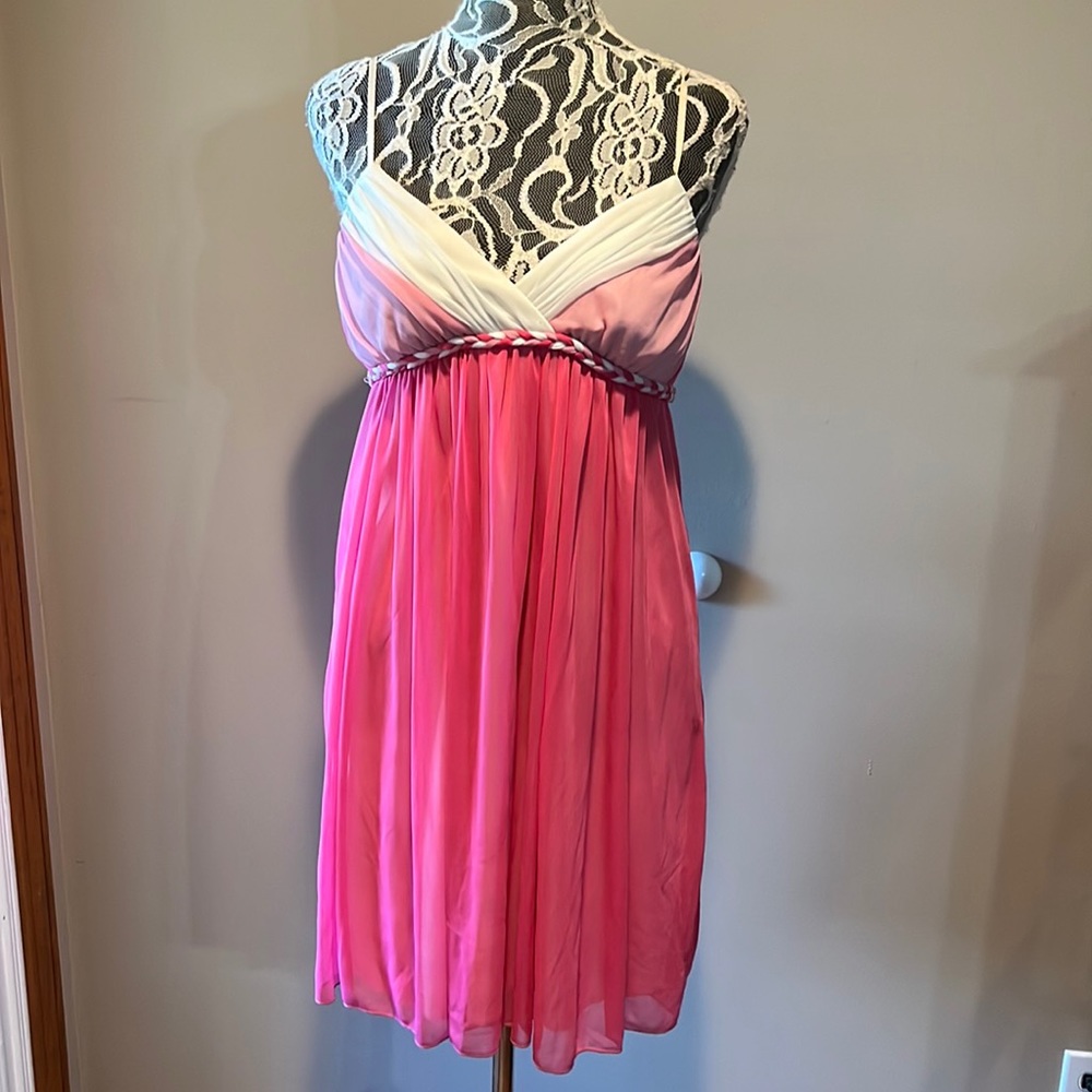 Ruby Rox Pink Chiffon Dress🍭🍭EXCELLENT CONDITION